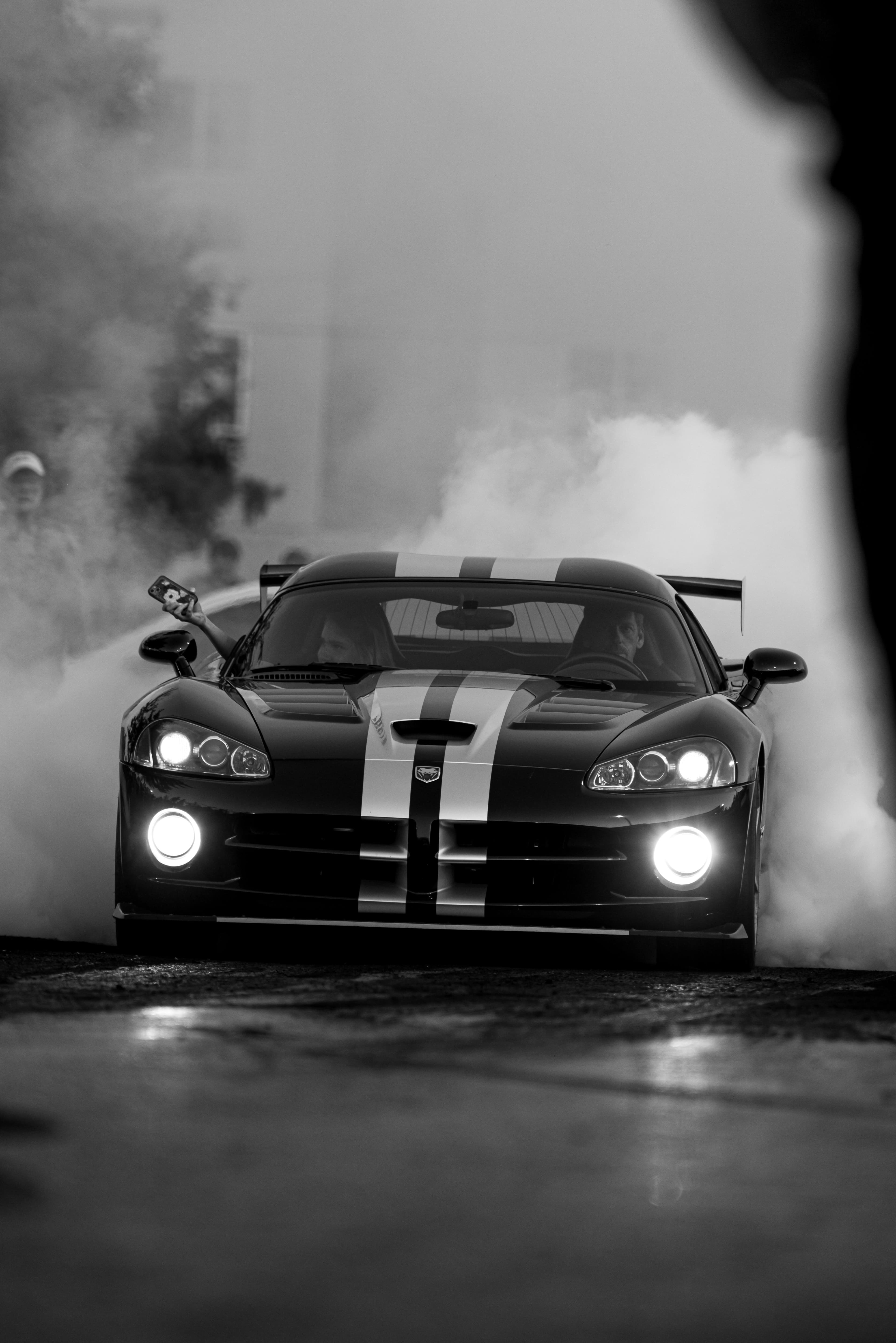 Dodge Viper burnout